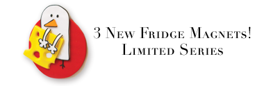 New fridge magnets are now available!