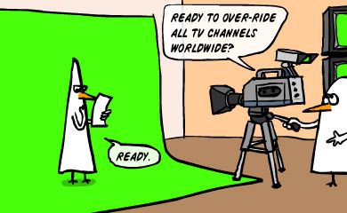 Ready to override all tv channels worldwide?