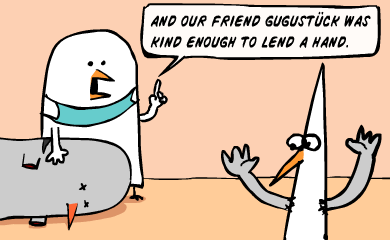 And our friend Gugustueck was kind enough to lend a hand.