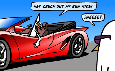 Hey, check out my ride!