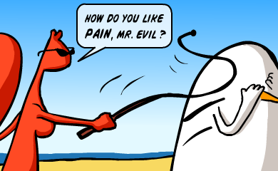 How do YOU like PAIN, Mr. Evil? How do YOU like PAIN, Mr. Evil?