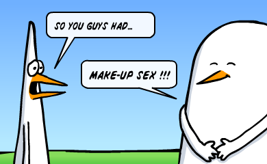 So you guys had... - Make up sex !!! So you guys had... - Make up sex !!!