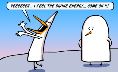 Yes...I feel the divine energy... Come on !!! Yes...I feel the divine energy... Come on !!!