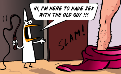 HI, I'M HERE TO HAVE SEX WITH THE OLD GUY!!! HI, I'M HERE TO HAVE SEX WITH THE OLD GUY!!!