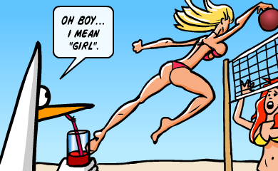Oh boy... I mean 'girl' Oh boy... I mean 'girl'