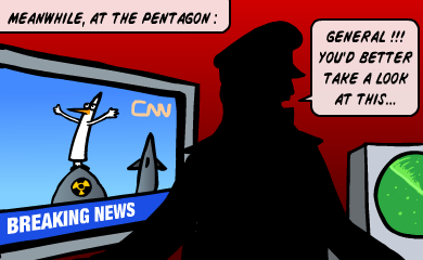 Meanwhile at the Pentagon: General!!! You'd better take a look at this... Meanwhile at the Pentagon: General!!! You'd better take a look at this...
