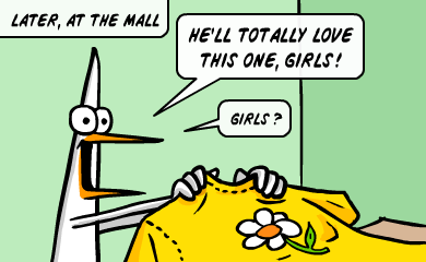 He'll totally love this one, girls! He'll totally love this one, girls!