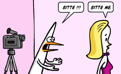 Bitte! - Bitte me. Why must you guys kill me every time i come around to hang out?