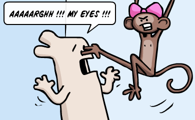 AAAARGHHH!!! MY EYES!!! AAAARGHHH!!! MY EYES!!!